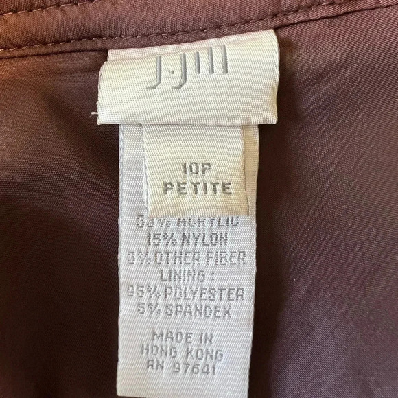 J Jill wool blend skirt. Size 10P. - Picture 3 of 9